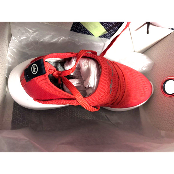 Peter Millar Ladies Hyperlight Glide Sneakers - Red size 7 - Picture 13 of 13